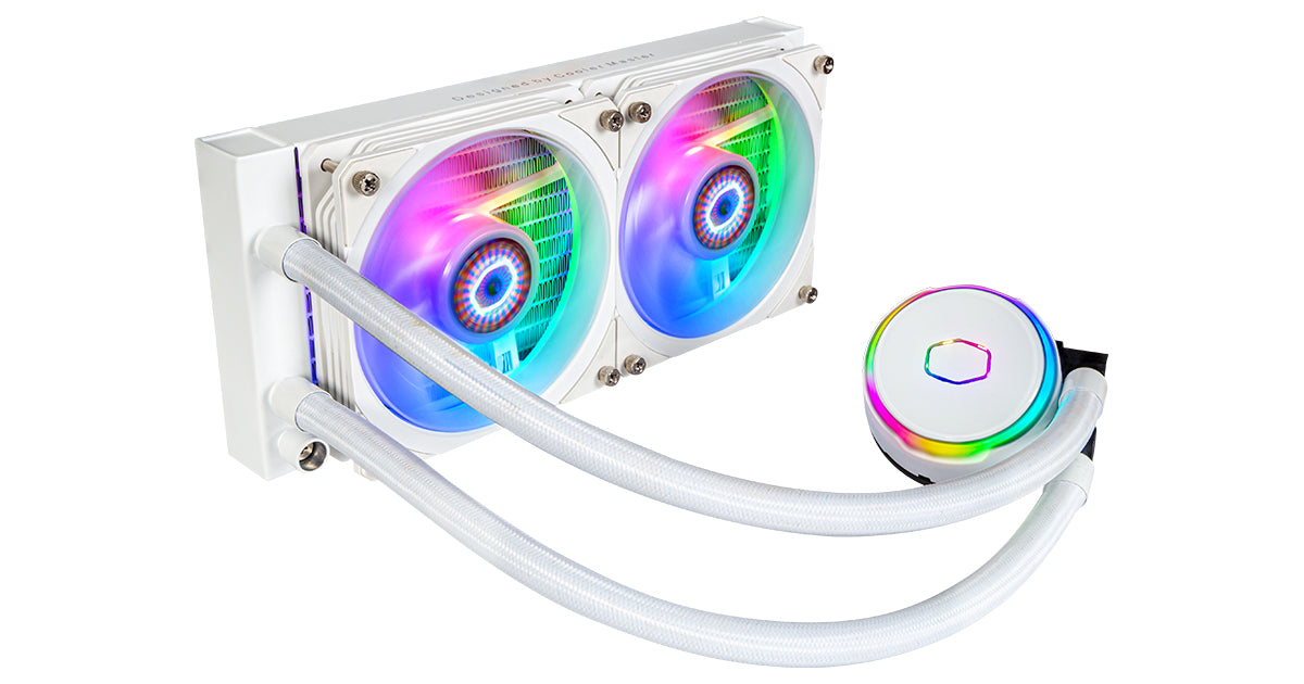 Cooling System Cooler Master PL240 Flux White CS-CM-MLY-D24M-A23PZ-RW
