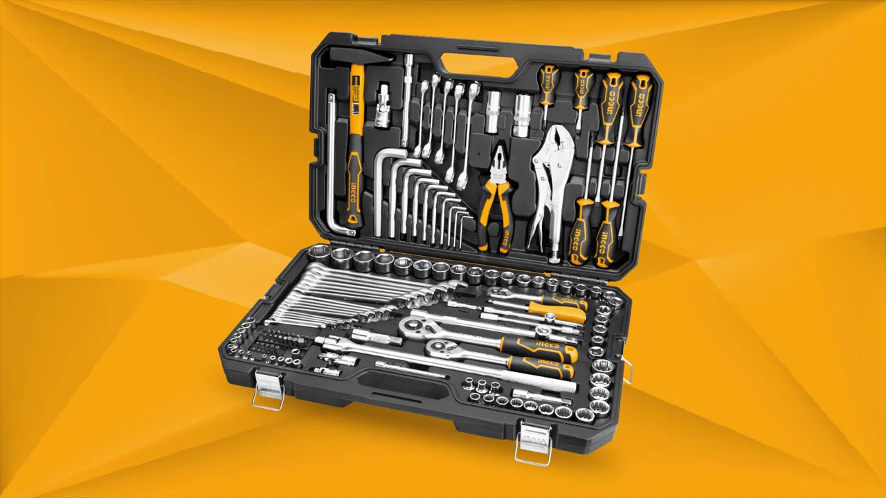 INGCO COMBINATION TOOLS SET OF 142 PCS  142 PCS