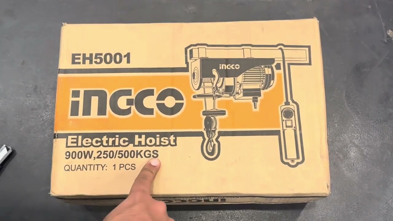 INGCO ELECTRIC  HOIST