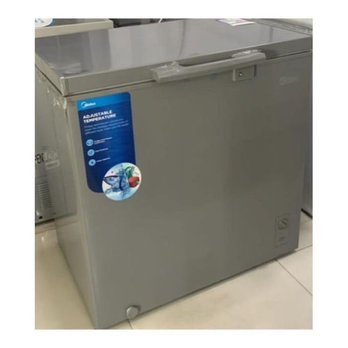 MIDEA CHEST FREEZER  142L INVERTER GREY COLOUR