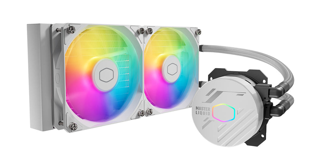 Cooling System Cooler Master MASTERLIQUID CORE NEX DIGITAL 240 WHITE ARGB (MLX-D24M-A 18PW-RD) CS-CM-MLX-D24M-A18PW-RD
