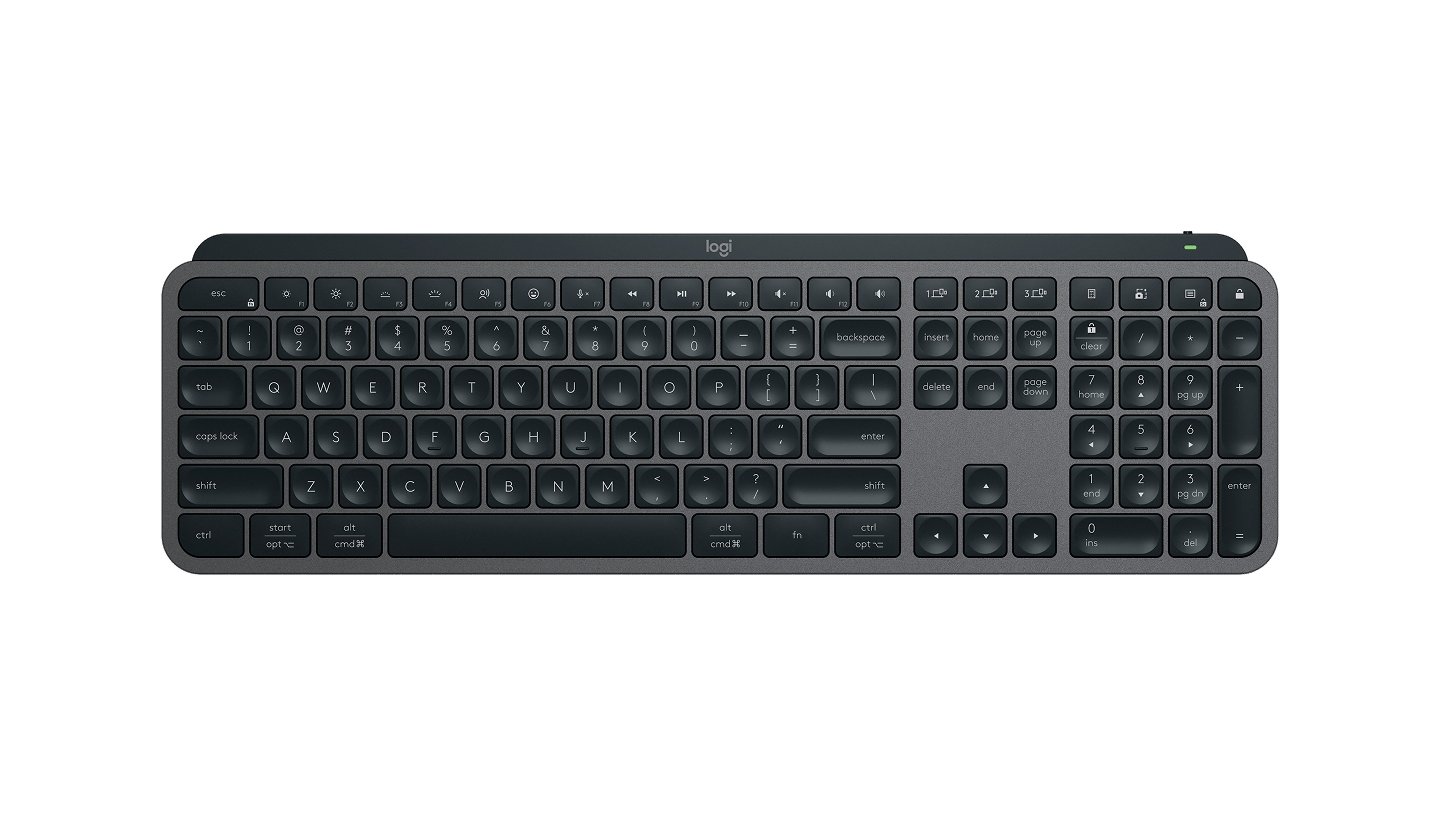Logitech MX Keys S Bluetooth Illuminated Keyboard - GRAPHITE - US INT'L