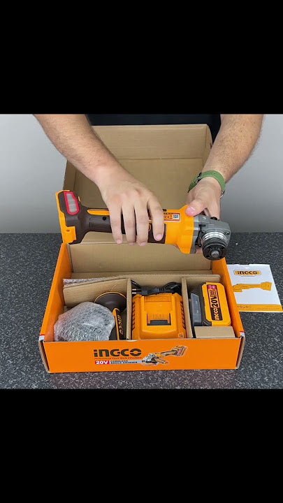 INGCO CORDLESS ANGLE GRINDER