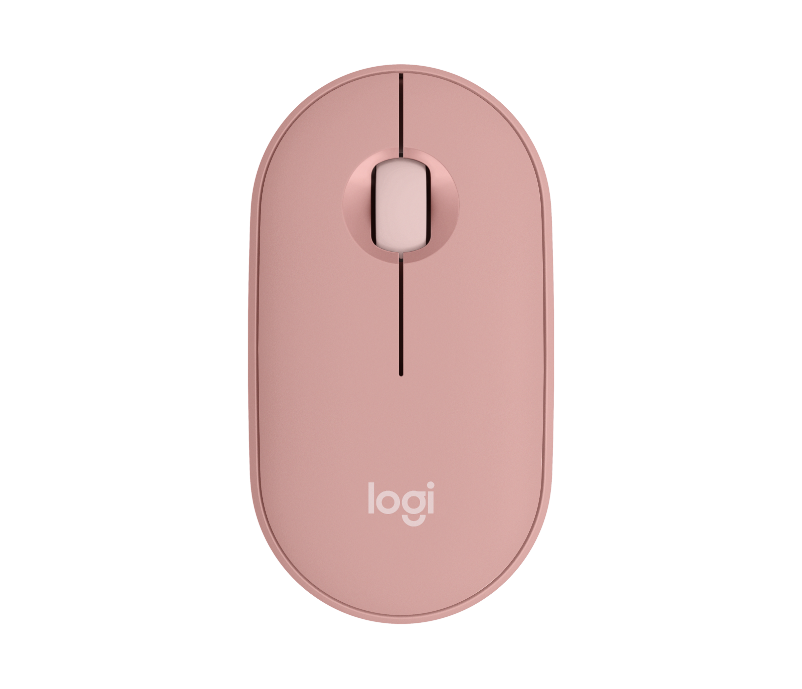 Logitech M350S Pebble 2 Bluetooth Mouse - Tonal Rose - DONGLELESS