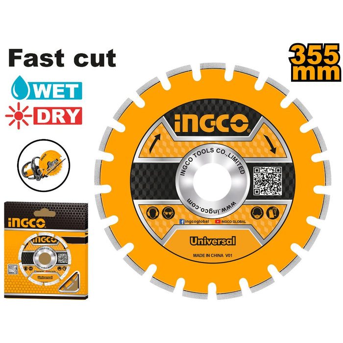 INGCO DIAMOND DISC ASPHALT AND CONCRETE CUTTING
