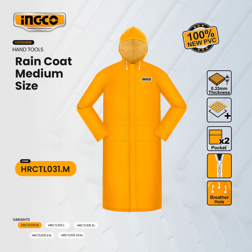 INGCO RAIN COAT XXX-LARGE