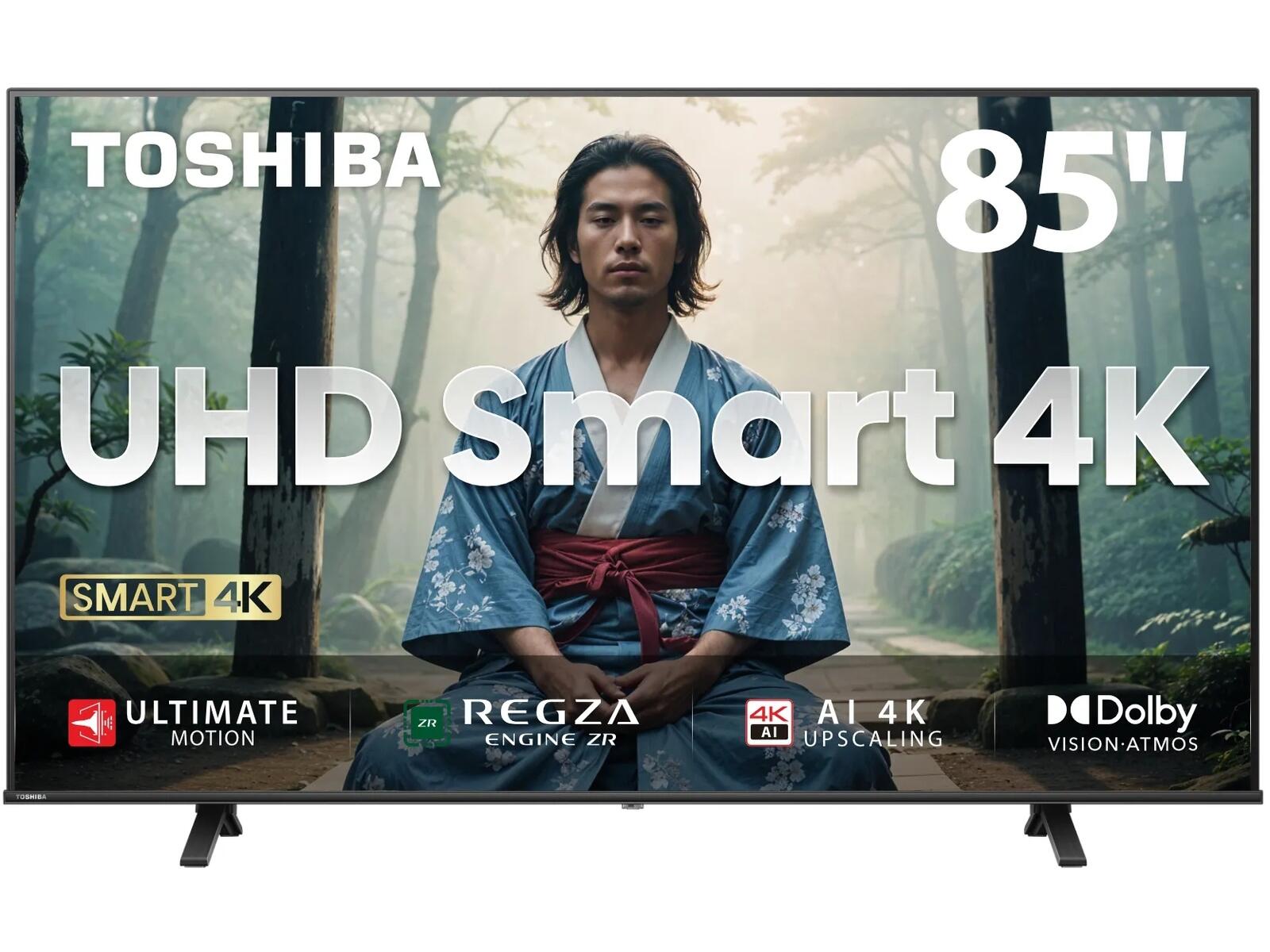 TOSHIBA SMART TV UHD (4K)  85 INCH