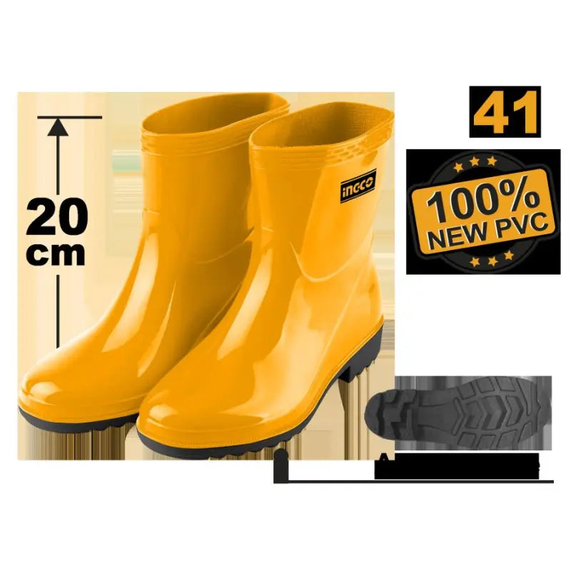 INGCO RAIN BOOTS   41 SSH102L.41