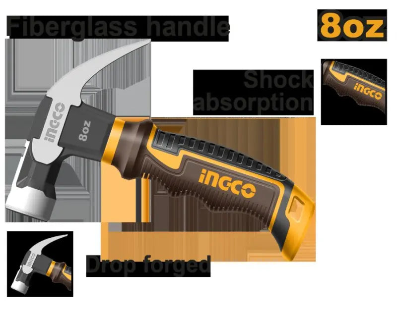INGCO CLAW HAMMER MINI