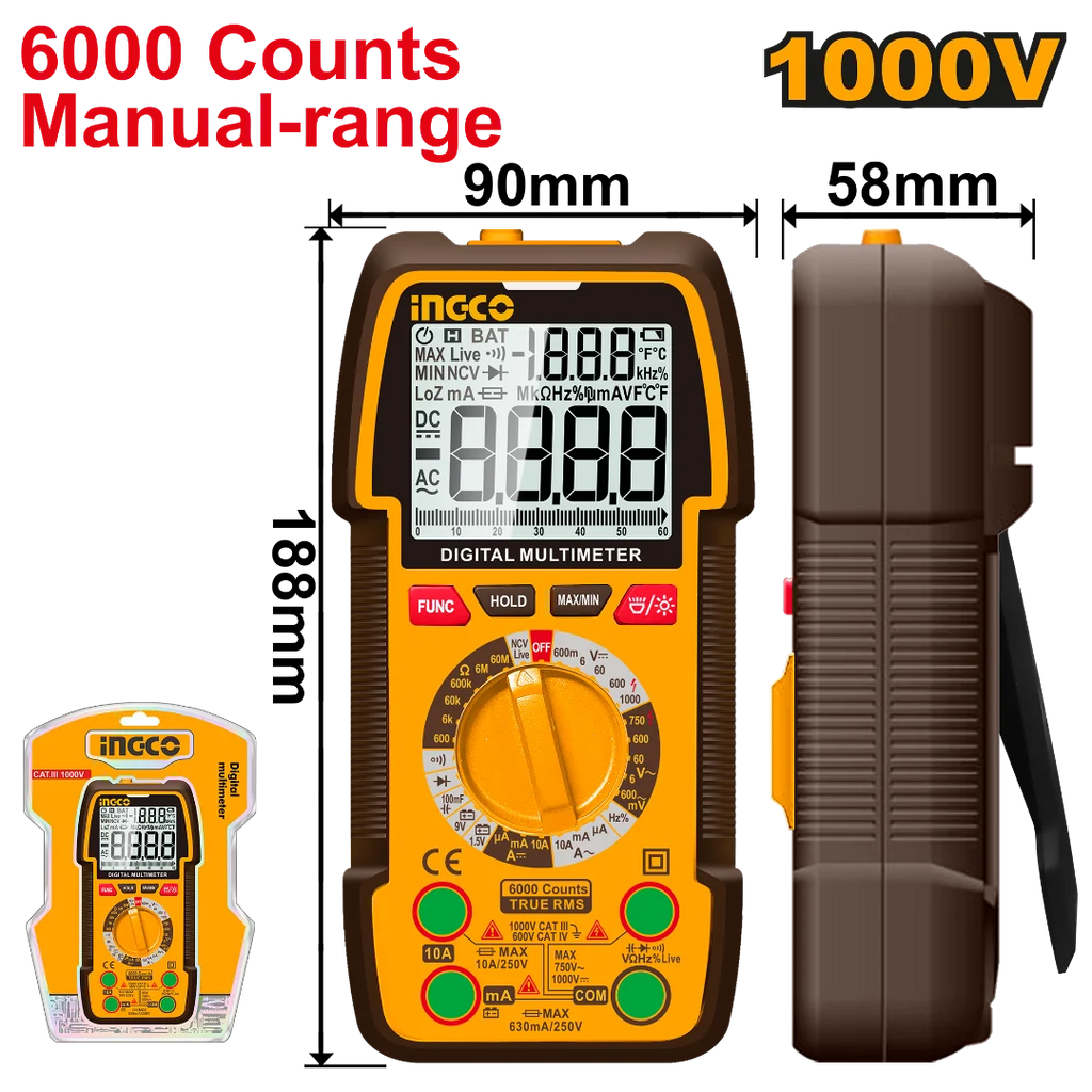 INGCO DIGITAL MULTIMETER