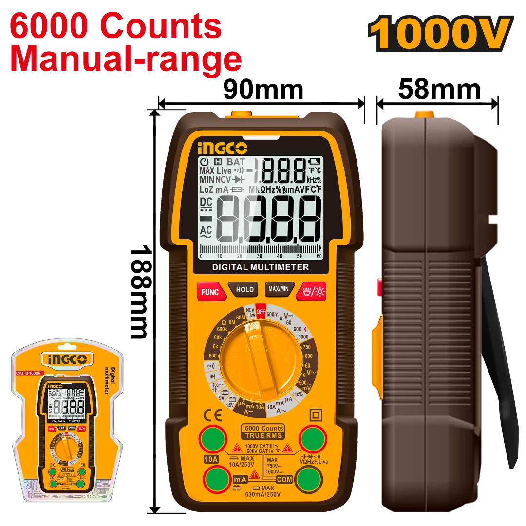 INGCO DIGITAL MULTIMETER