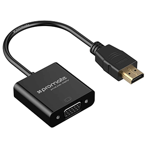 Promate Converter HDMI to VGA Black (PROLINK-H2V.WHITE) PRO-CON-PROLINK-H2V.WHITE