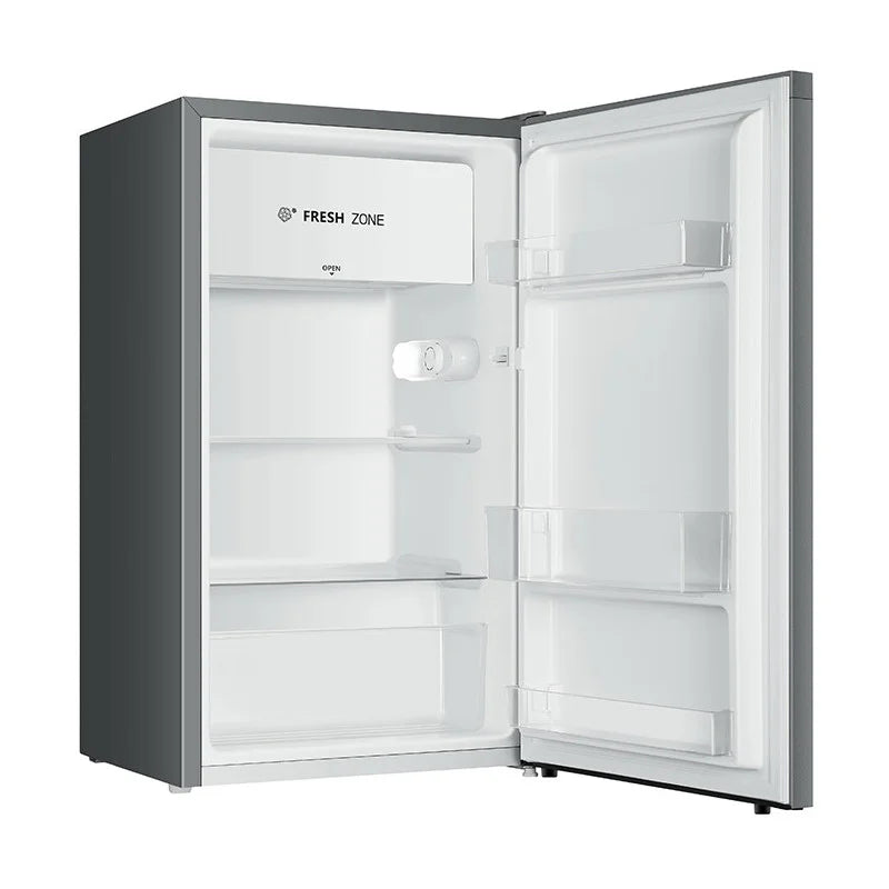 HISENSE 92L TABLE TOP FRIDGE EU CLASS F - SILVER COLOR