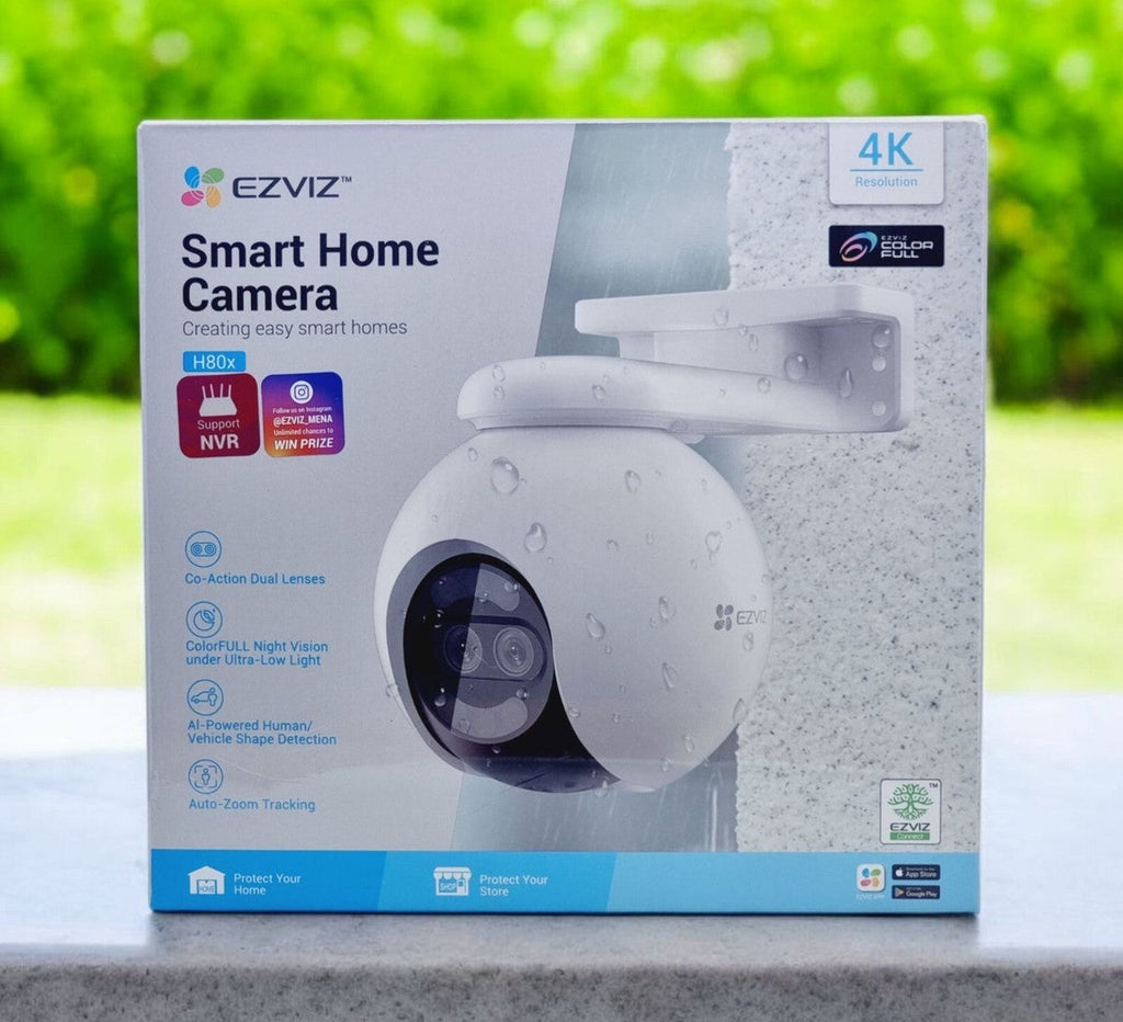 EZVIZ Pan & Tilt Wi-Fi Camera 4K Dual Lens 8MP