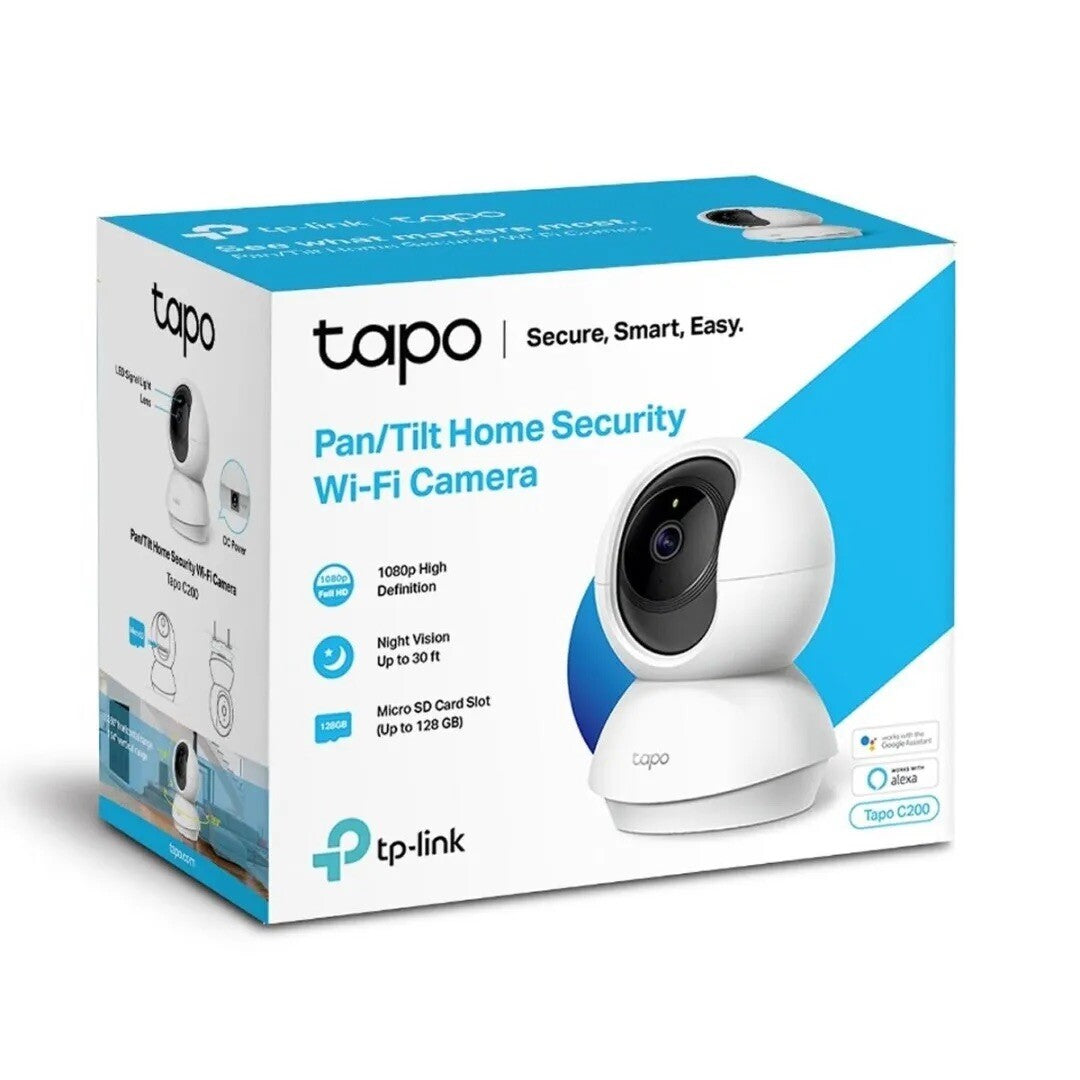 TP-Link Pan/Tilt Home Security Wi-Fi Camera Tapo C200 TP-C200