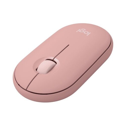 Logitech M350S Pebble 2 Bluetooth Mouse - Tonal Rose - DONGLELESS