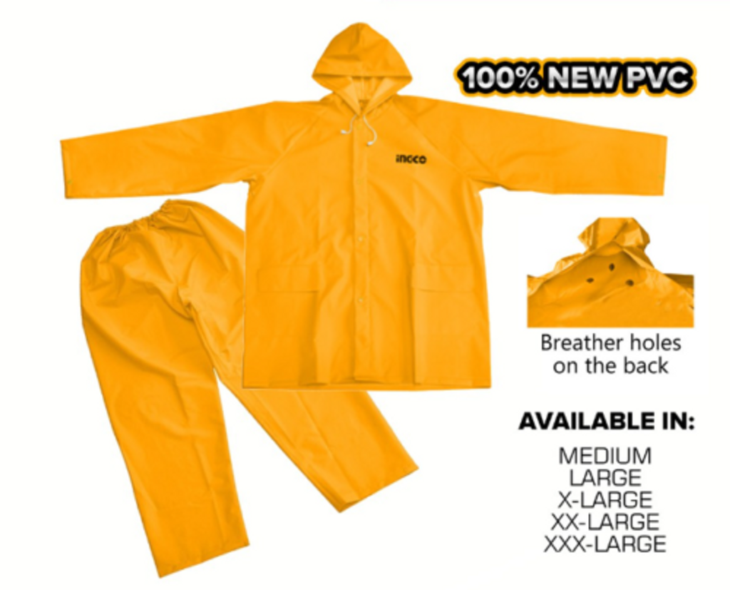 INGCO RAIN SUIT MEDIUM
