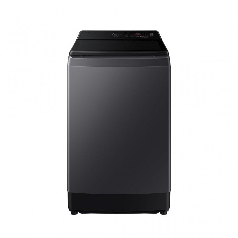SAMSUNG WASHING MACHINE TOP LOADING 19KG DEEP CHARCOAL                                               WA80F19S8BNQ