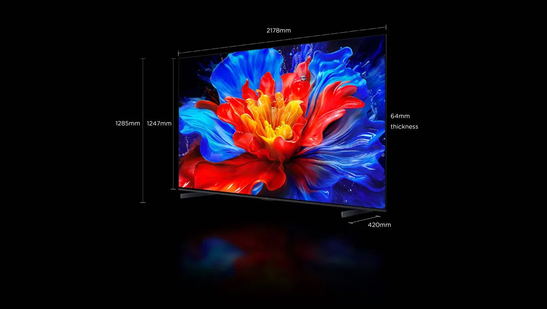 TCL TELEVISION 98" QLED PREMIUM 4K  GOOGLE TV