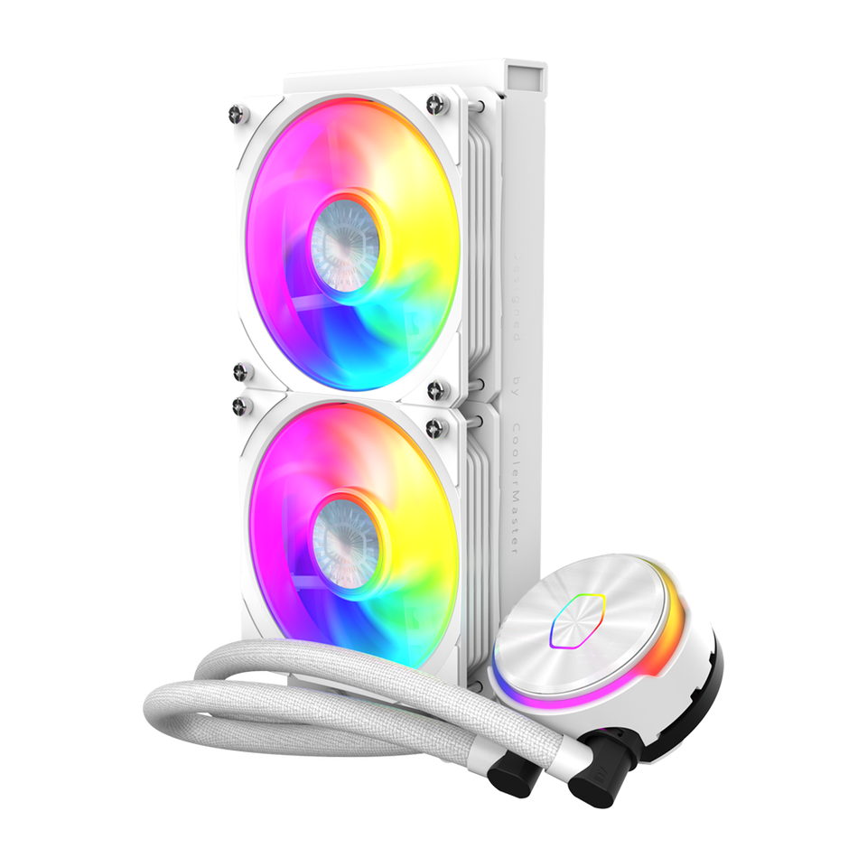 Cooling System Cooler Master PL240 Flux White CS-CM-MLY-D24M-A23PZ-RW