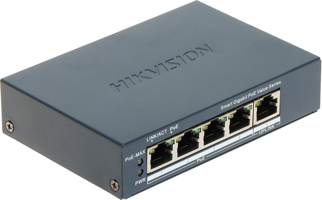 Hikvision Smart Managed 4 Gigabit PoE DS-3E1505P-EI/M DS-3E1505P-EI/M