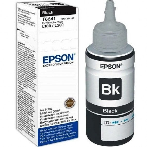 EPSON T6641 BLACK INK BOTTLE 70ML