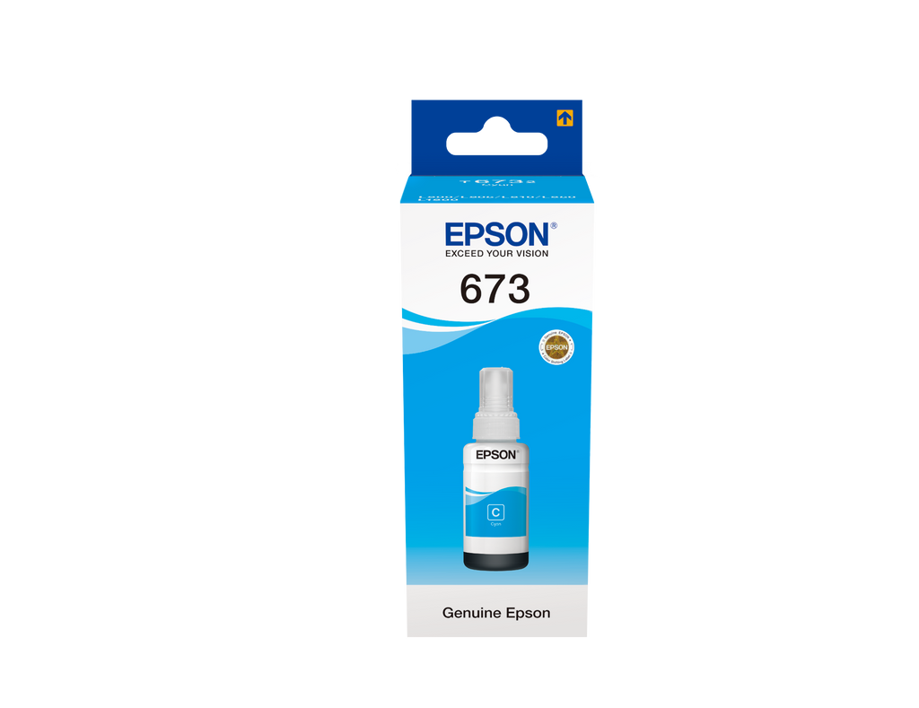 EPSON T6732 CYAN INK BOTTLE 70ml
