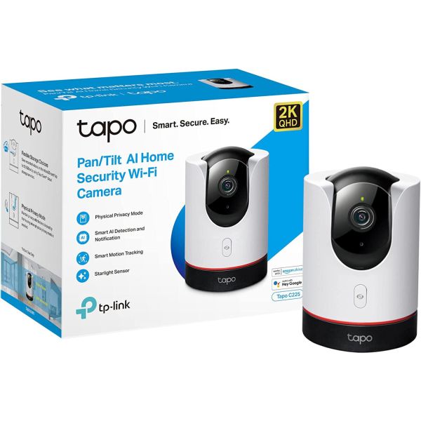 TP-Link Pan/Tilt AI Home Security Wi-Fi Camera Tapo C225 TP-C225