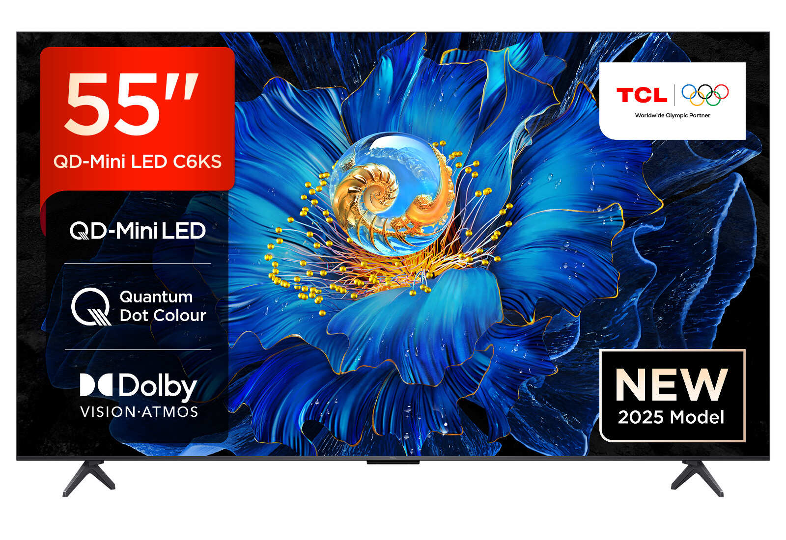 TCL TELEVISION 55" PREMIUM QD-MINI LED TV 55C6KS