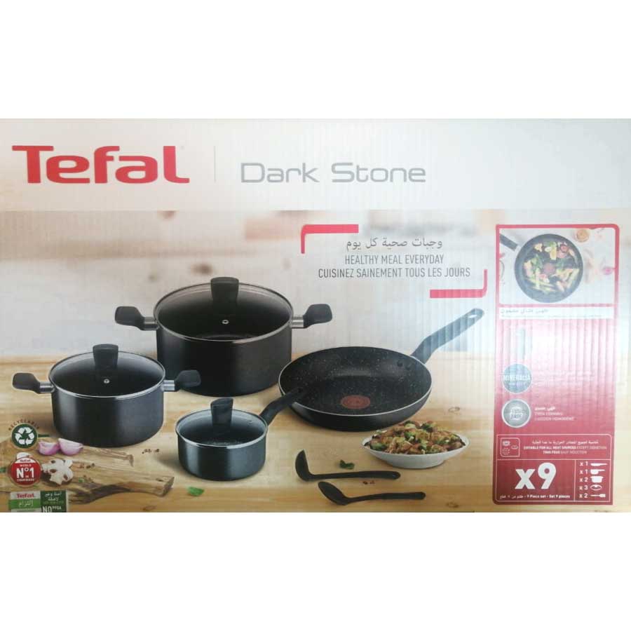 TEFAL  SET 9PCS SUPER COOK (B143S985/86/B459S984,B491S985)