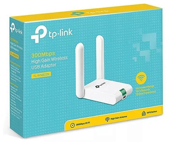 TP-Link Wireless Usb Adapter 300Mbps (WN822N) NA-TP-TLWN822N