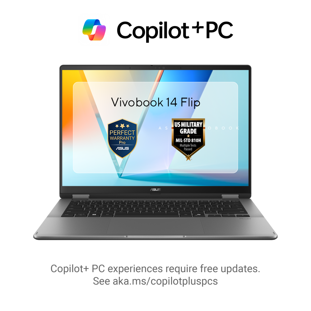 ASUS Vivobook 14 Flip OLED Ultra 5-226V 2.1 GHz 16GB DDR5 512GB SSD W11H