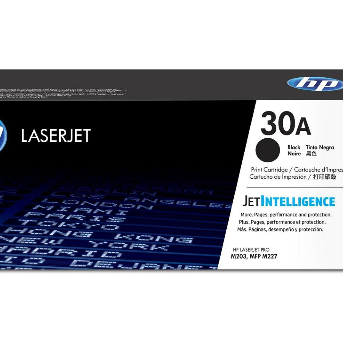 HP 30A Black Original LaserJet Toner Cartridge (CF230A)