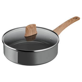 TEFAL RENEW CERAMIC STEWPAN 24CM WITH LID C4253213 RENSA24
