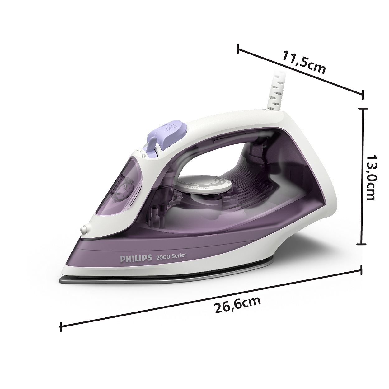 PHILIPS STEAM IRON 2000 SERIES - DST2020/36