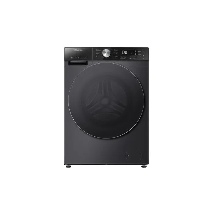 HISENSE 12KG FRONT LOADER WASHING MACHINE- PREMIUM BLACK- INVERTER