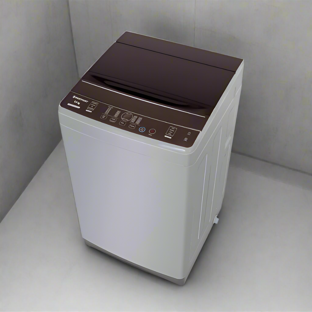 WESTPOINT WASHING MACHINE TOP LOADING 6KG SILVER