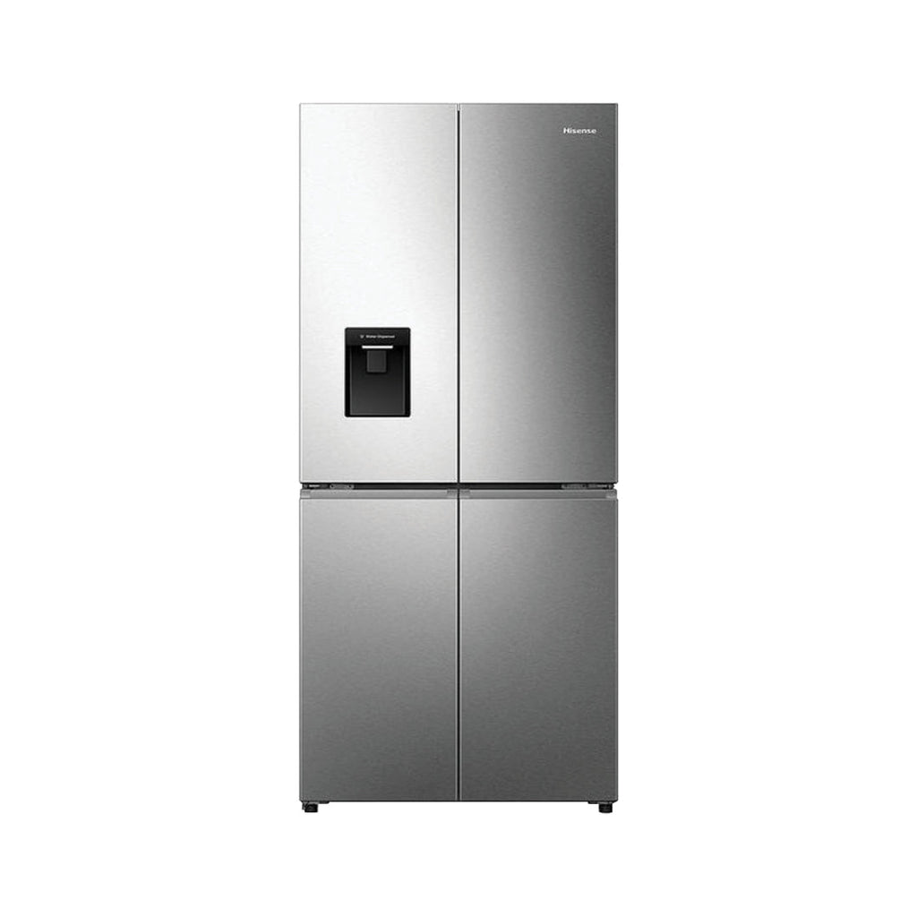 HISENSE REFRIGERATOR SIDE BY SIDE NO FROST ENERGY CLASS E 484 L  INOX