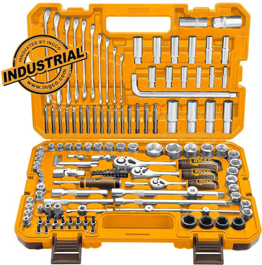 INGCO COMBINATION TOOLS SET OF 139 PCS