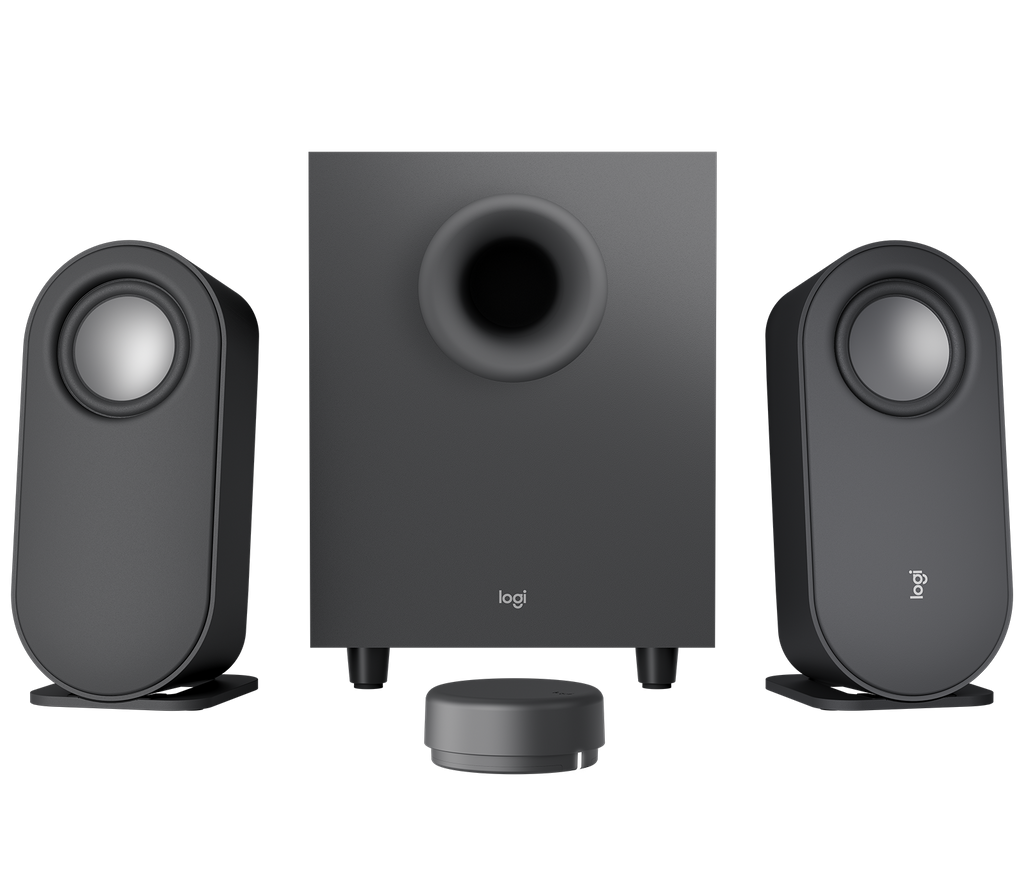 Logitech Z407 Bluetooth computer speakers with subwoofer and wireless control - Graphite 980-001348