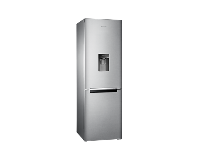 SAMSUNG REFRIGERATOR BOTTOM MOUNT 321L METAL GRAPHITE CLASS F WITH WATER DISPENSER